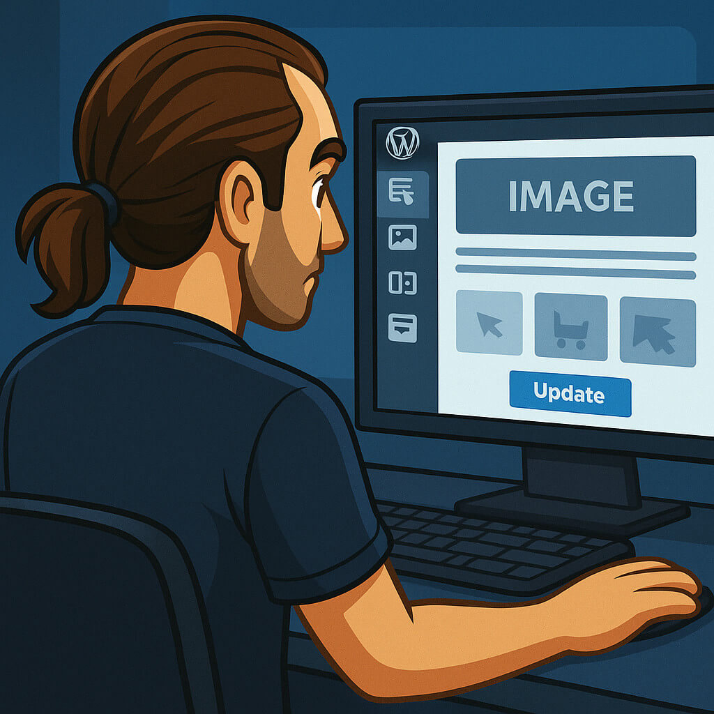 Mediagglax crée un site sur word press