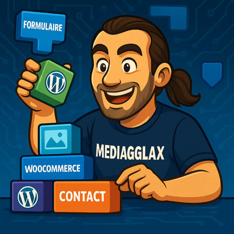 Crer un site wordpress comme si on jouait à tetris